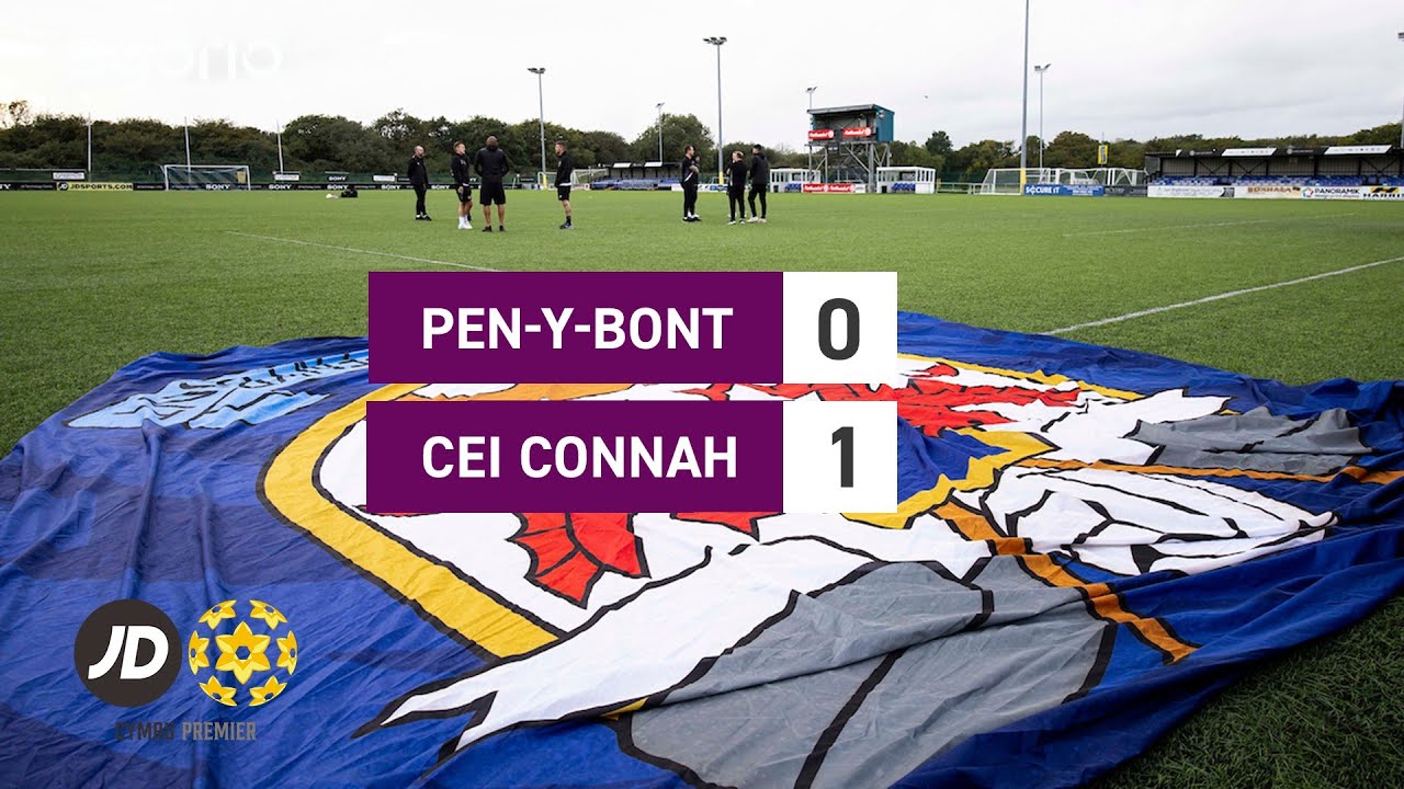 Uchafbwyntiau | Highlights: Pen-y-bont 0-1 Cei Connah | JD Cymru Premier