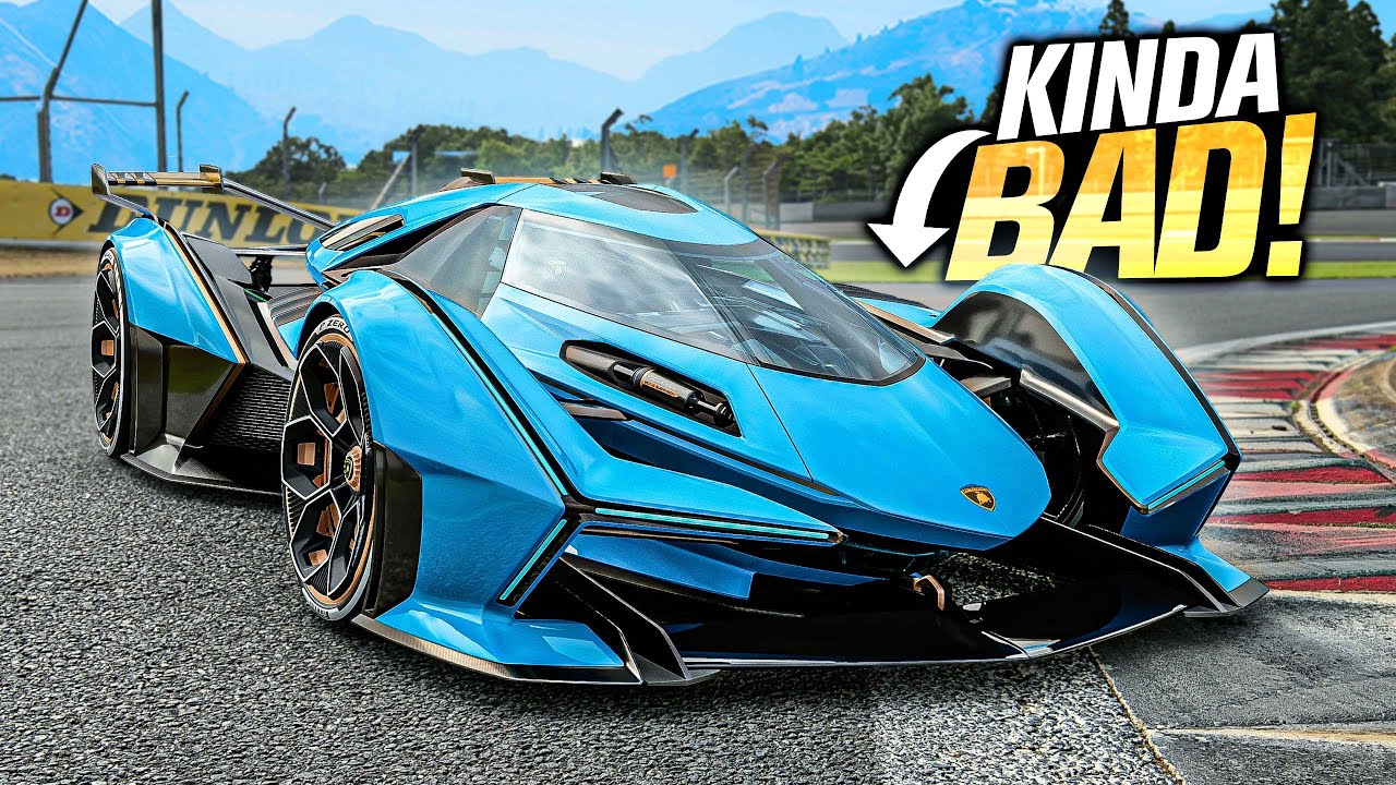 Gran Turismo 7 but the Lamborghini Vision GT is Kinda Bad?