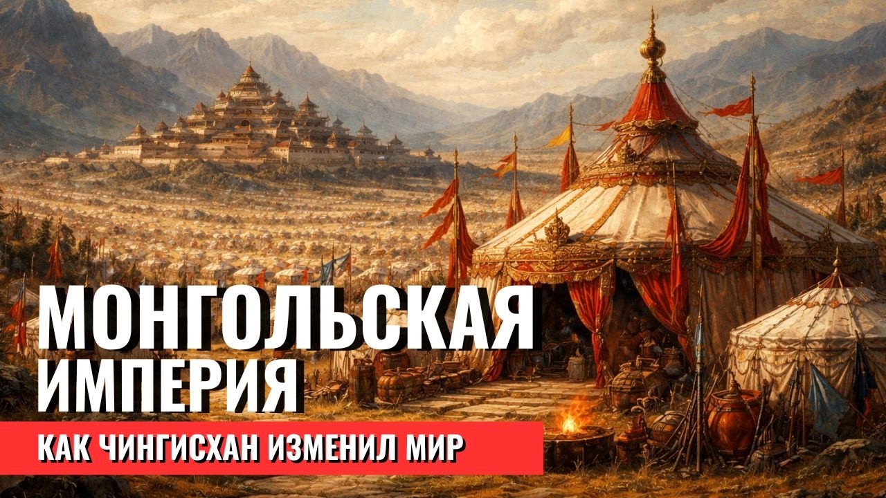 МОНГОЛЬСКАЯ ИМПЕРИЯ | Почему Монголы Были Непобедимы? | ИСТОРИЯ ДЛЯ СНА