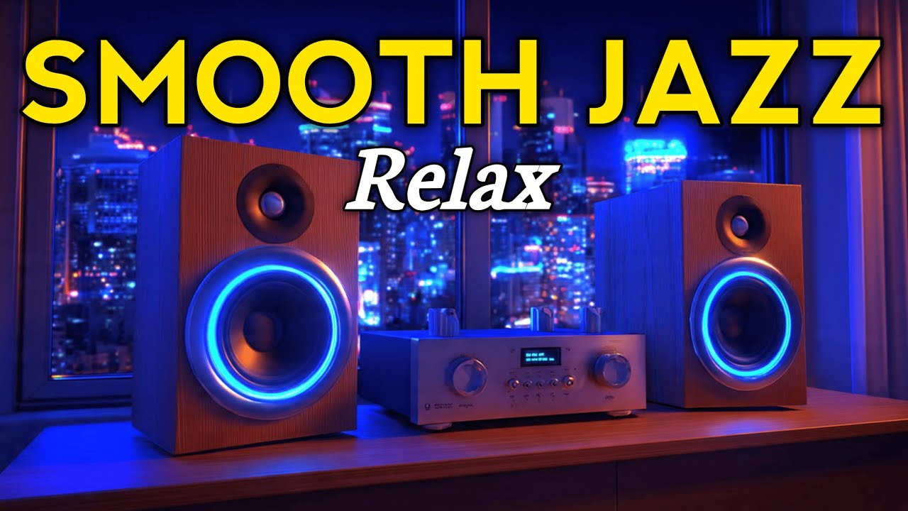 Smooth Jazz Soul R&B Night | Relaxing Lounge for Work & Study