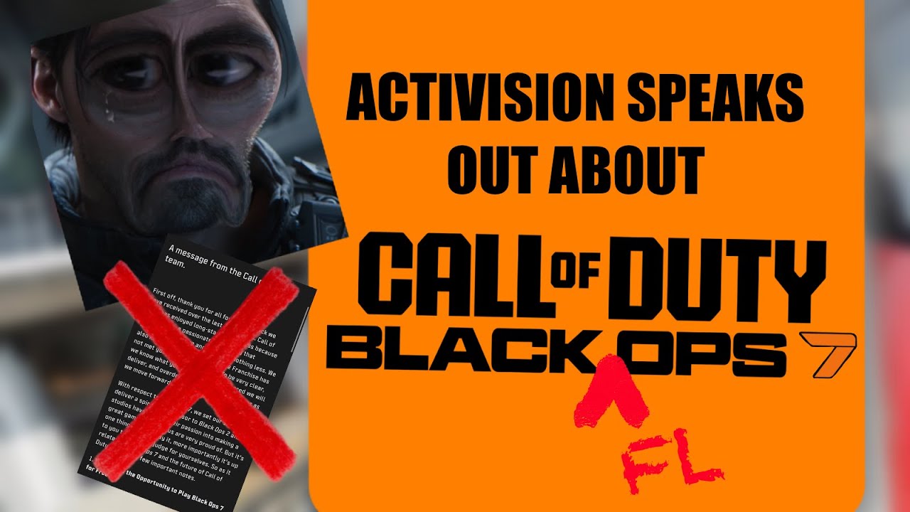 В новом сообщении в блоге Call of Duty приносят извинения за Black Ops 7!
