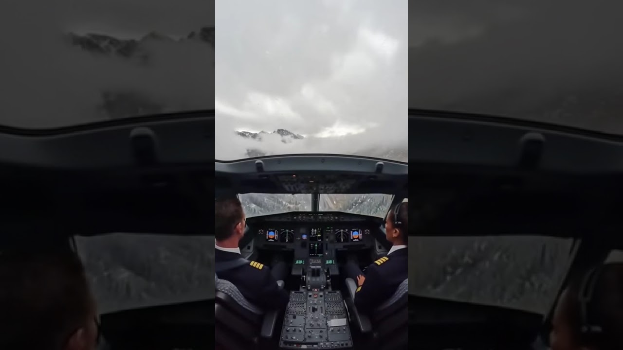 Night Storm Cockpit Drama