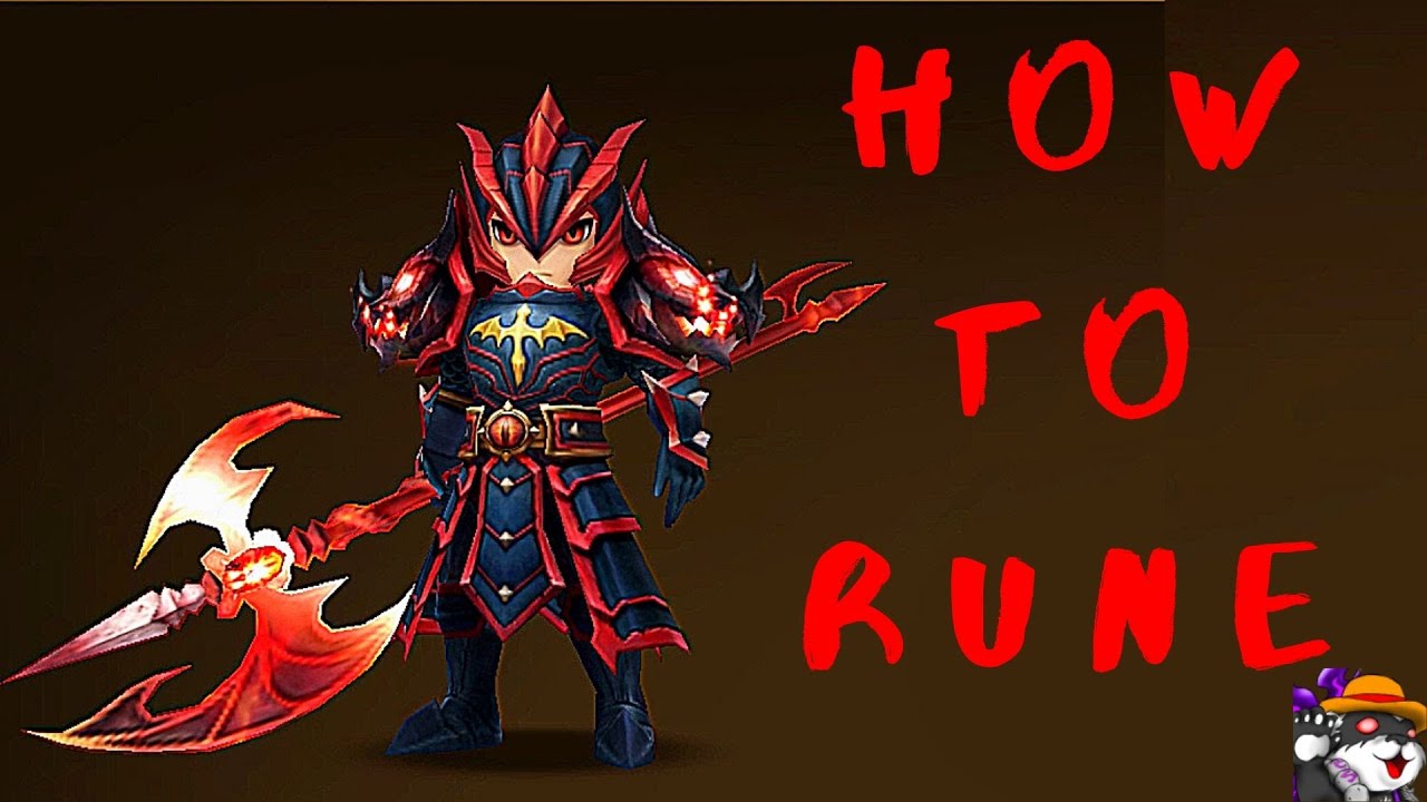 HOW TO: RUNES FOR FIRE DRAGON KNIGHT (LAIKA) Summoners War