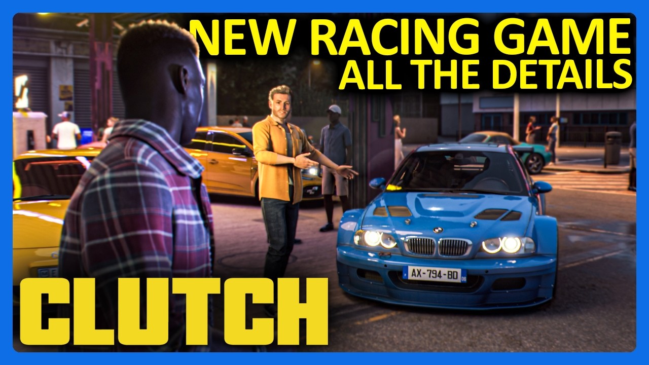 CLUTCH: Новая гоночная игра с открытым миром &mdash; автомобили, кастомизация, сюжет и многое другое!!