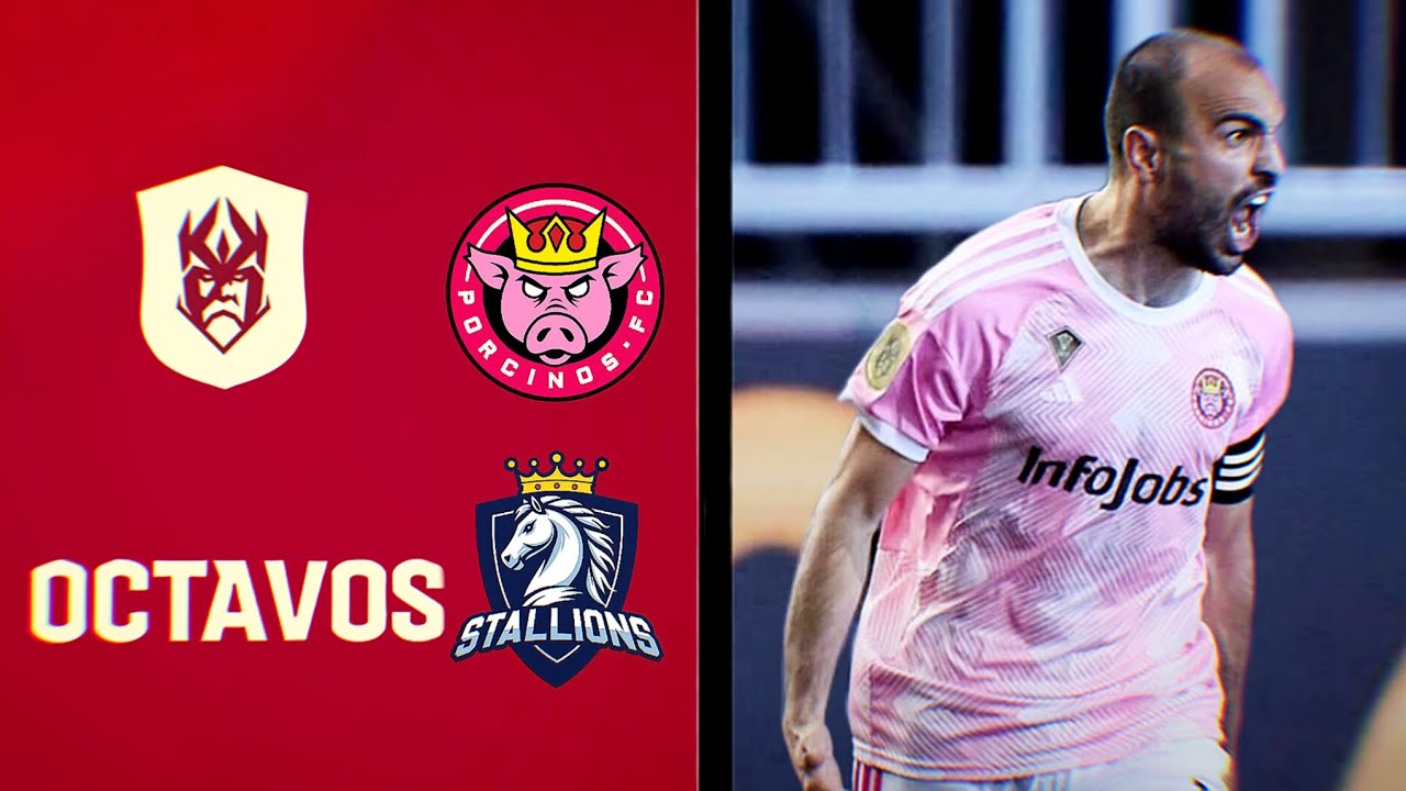 Porcinos FC de Ibai Llanos vs Stallions de Francesco Totti y Blur RESUMEN Kings World Cup
