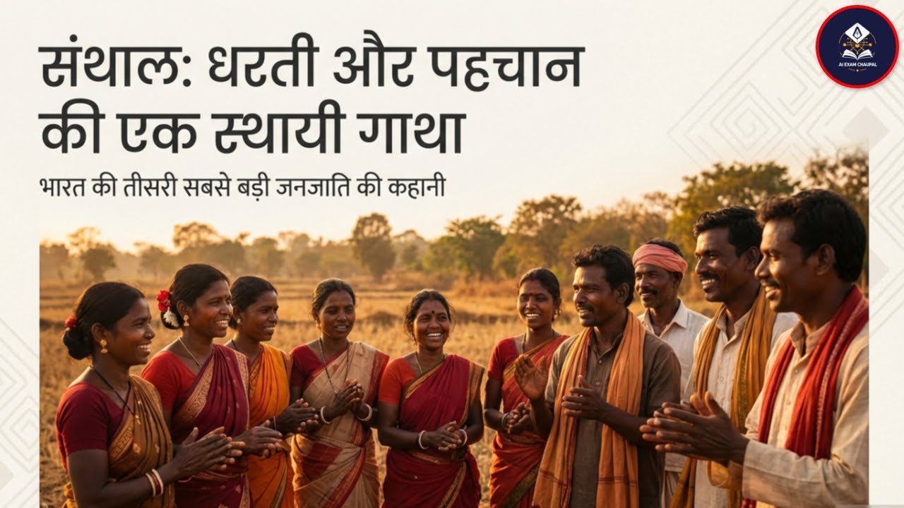 👉 Santhal जनजाति का जीवन | Economic, Social, Political & Religious Life | JPSC JSSC