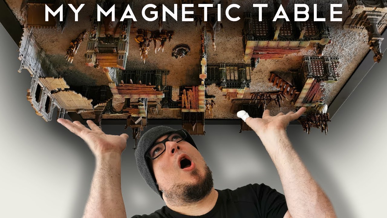 I Built a FULLY MAGNETISED Gaming Table!