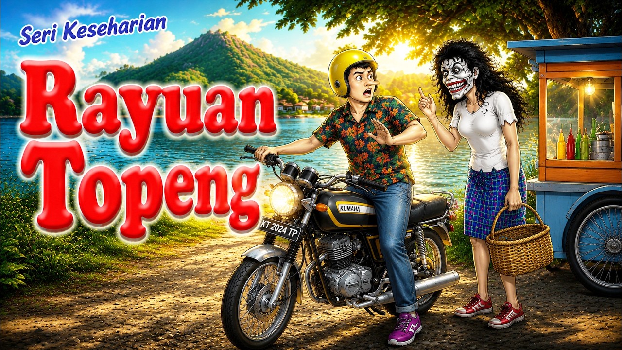ANIMASI KARTUN LUCU | RAYUAN TOPENG #44