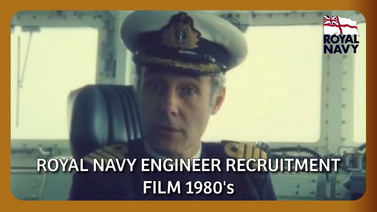 Engineering in the Royal Navy | 1980's | Recruitment Film | RN | Military