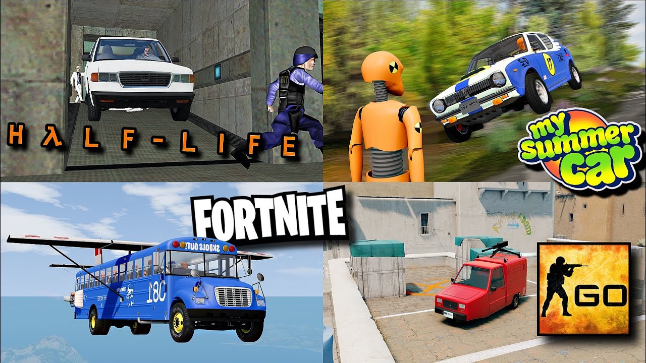 Video games portrayed by BeamNG.drive