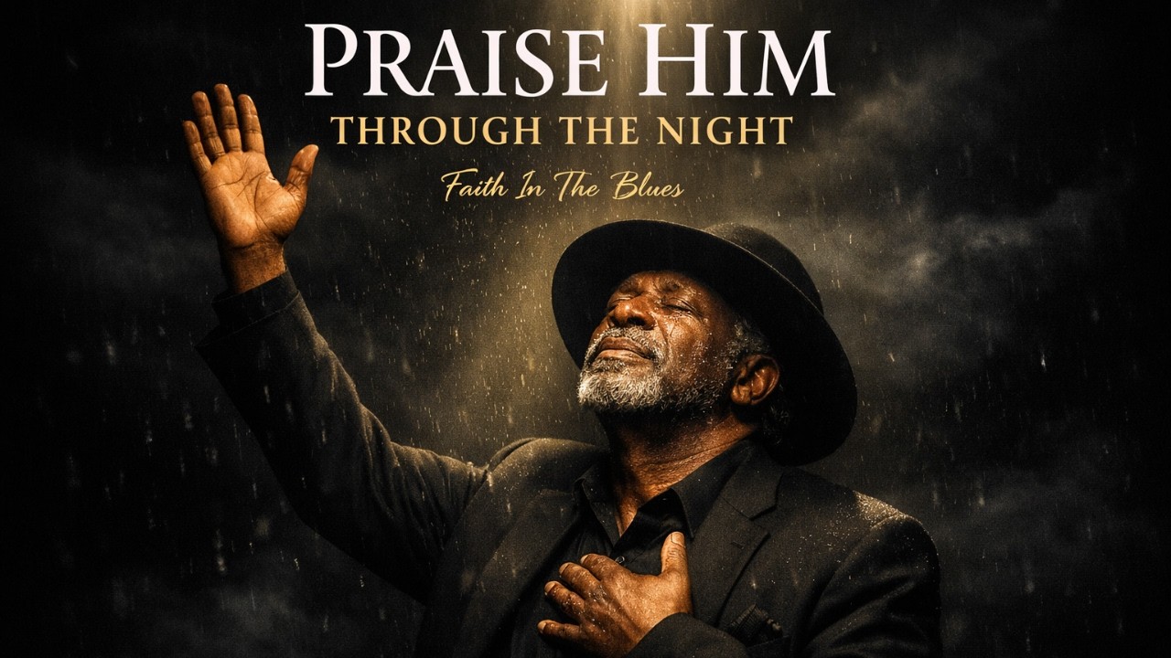 Praise Him Through The Night 🙏🏾 | Powerful Gospel Blues Testimony | Faith In The Blues
