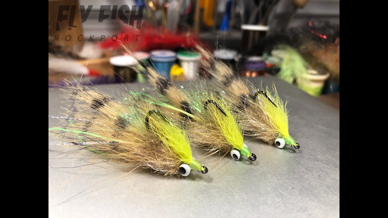 G's Marsh Minnow Fly Chartreuse for Redfish