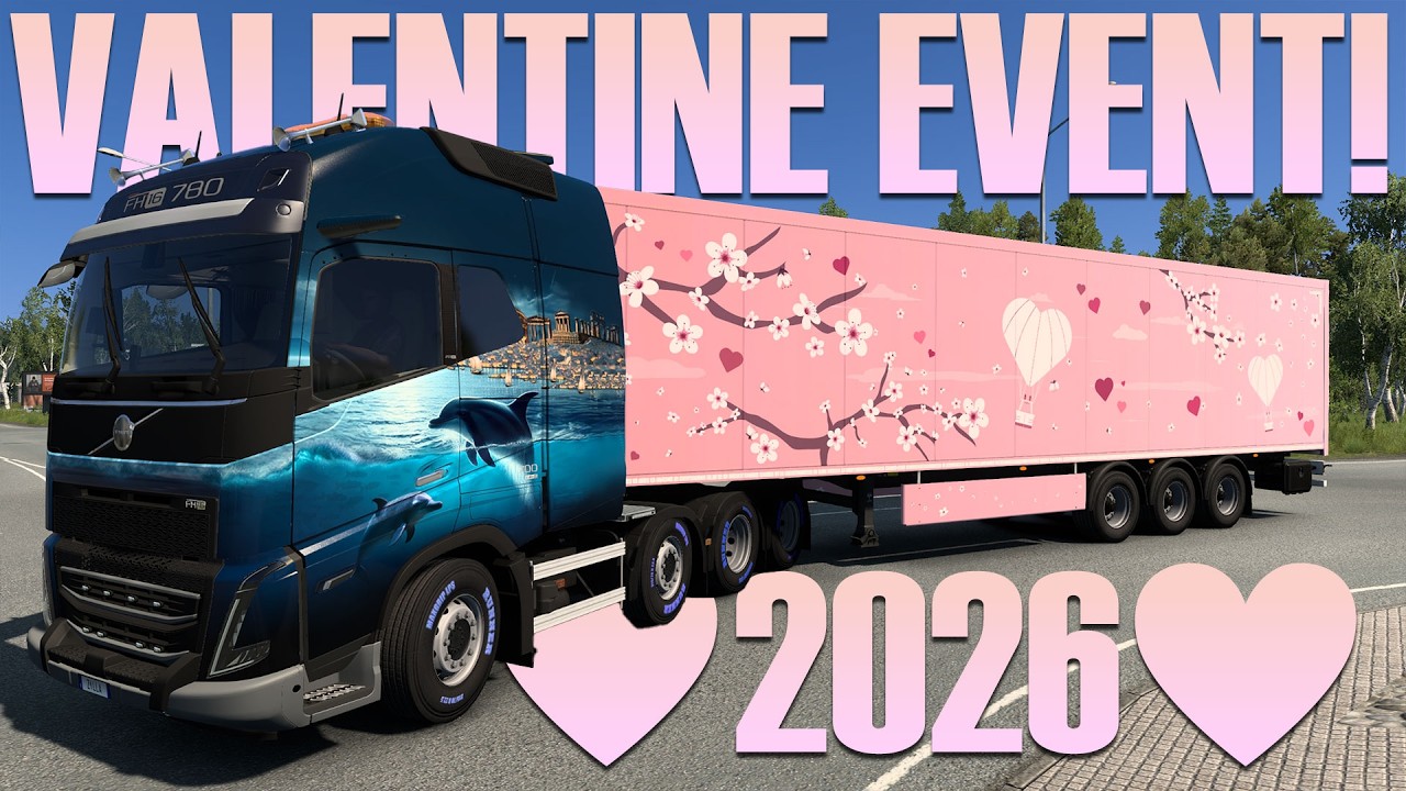 ETS2 | Valentines Event 2026 | Euro Truck Simulator 2 | Episode 138