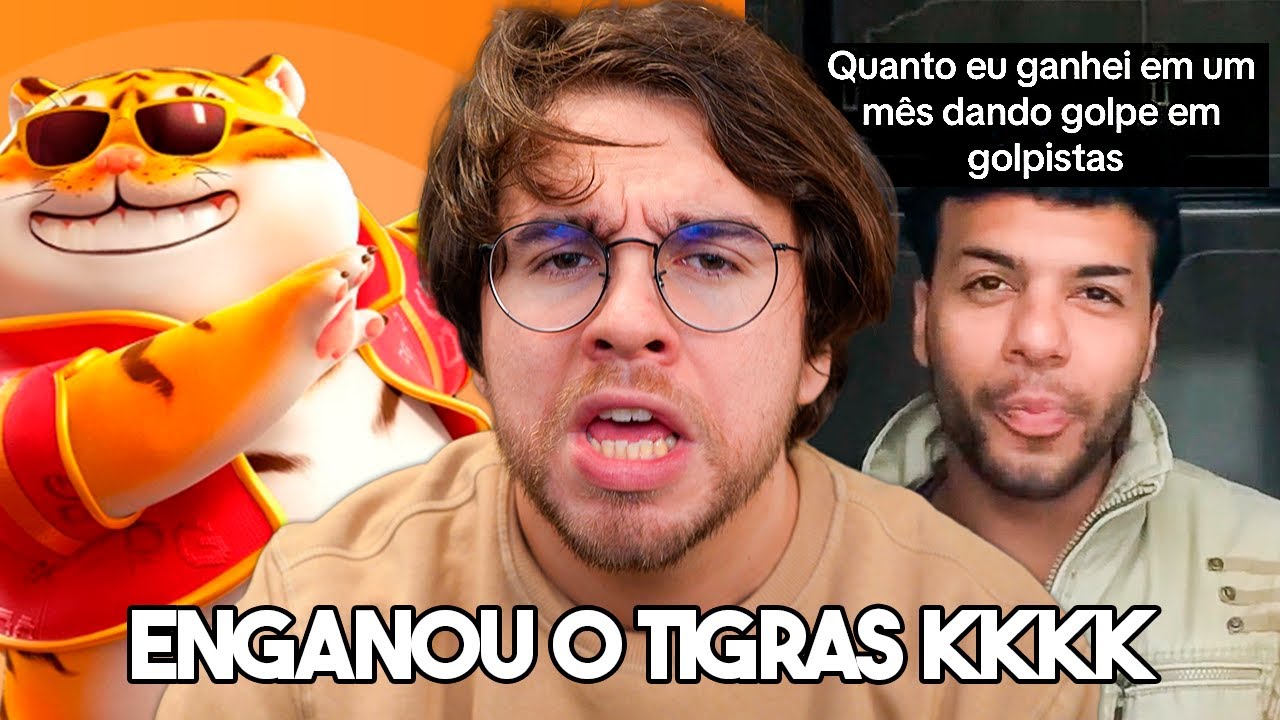 esse cara deu um GOLPE NO TIGRINHO kkkkkkk