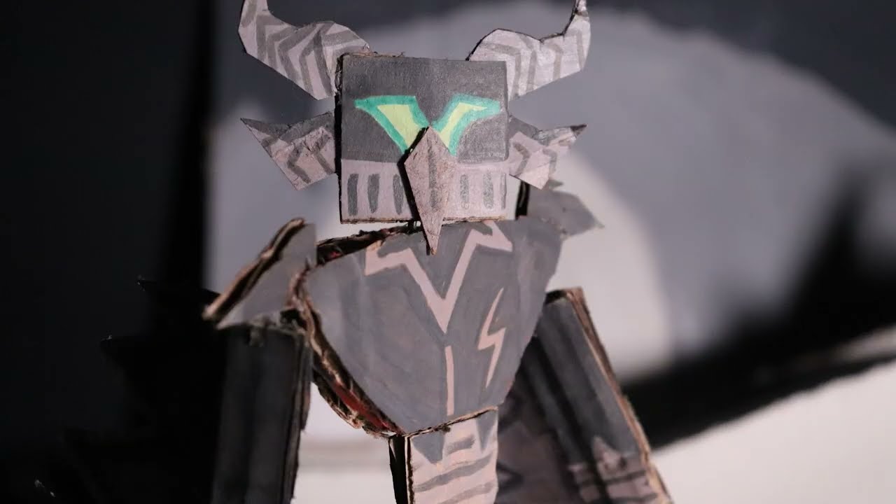 The Cowardly Knight  - stop motion animation