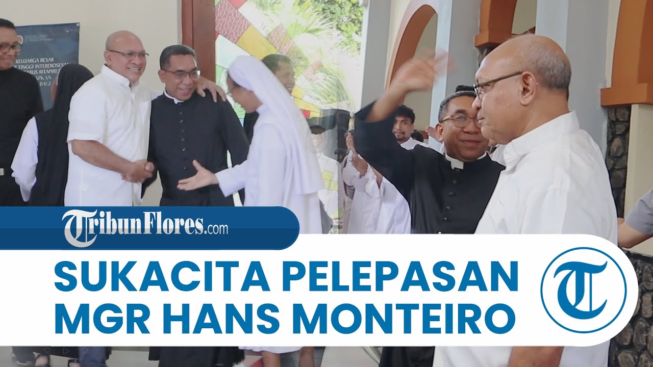 Sukacita Pelepasan Mgr Hans Monteiro dari Rahim Seminari Ritapiret Maumere Menuju Larantuka
