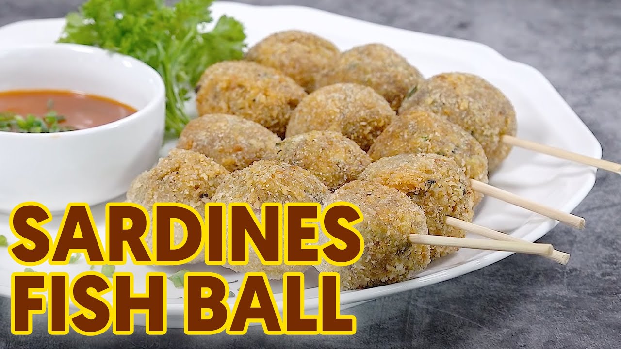 Sardines Fish Balls with Sweet and Sour Sauce