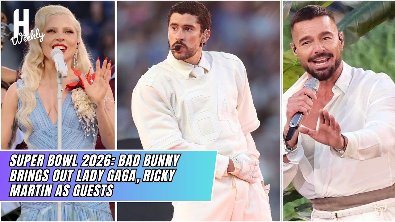 Super Bowl 2026: Bad Bunny Brings Lady Gaga and Ricky Martin as Surprise Guests | Hollywood Weekly