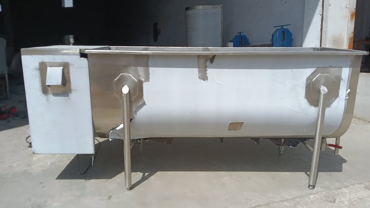 Can scrubber for Dairy milk can washing..