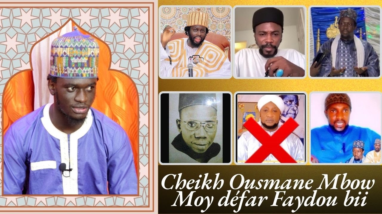 Réponse Cheikh Ibrahima Sokhna à Akhibou Ndiaye.... Cheikh Ousmane Mbow moy défar Faydou bi...
