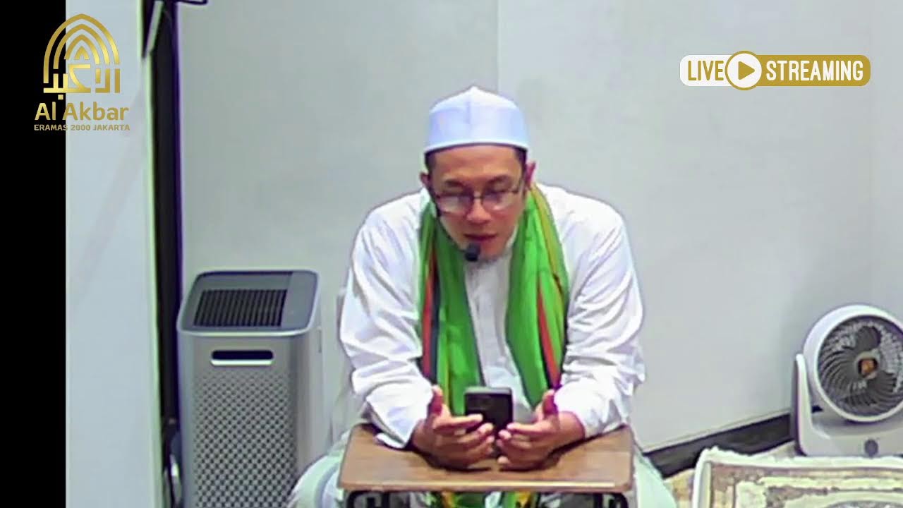 Masjid Al Akbar Eramas 2000 's Live broadcast - Ustadz Muhammad Afif
