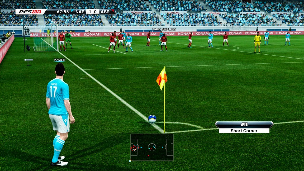 PES 2013 - Napoli vs Roma