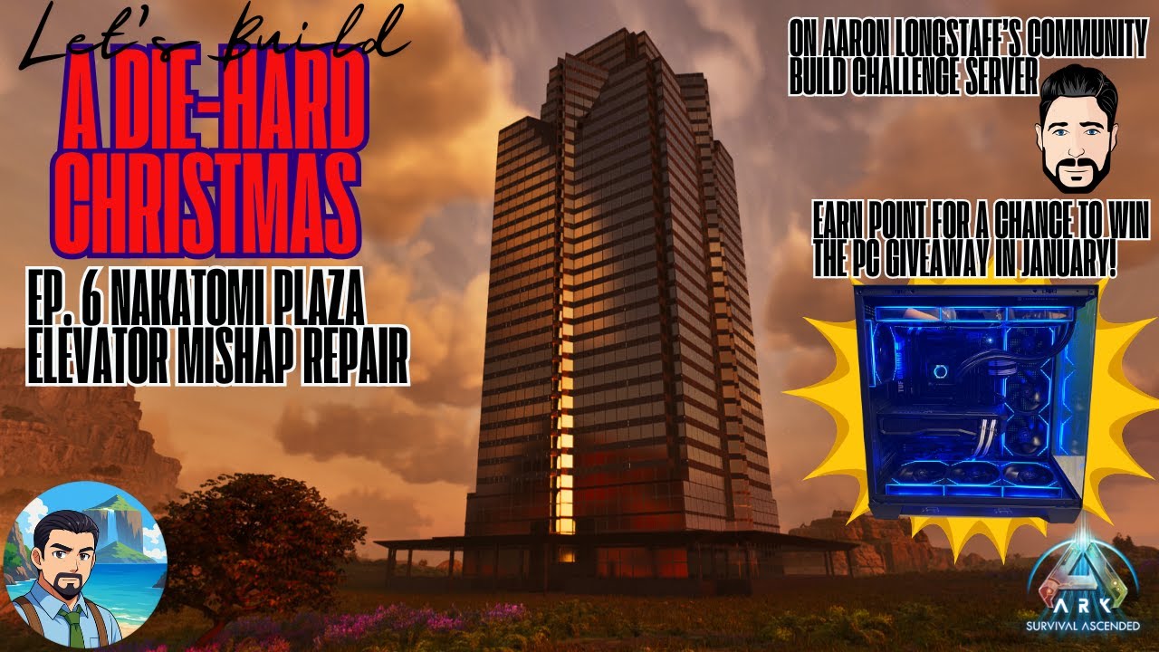 Let's Build | A Die-Hard Christmas Ep6. Nakatomi Plaza | Elevator Mishap!