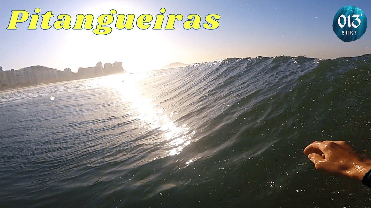 #06 -Surf POV  Boas Ondas no Nascer do Sol e de tarde! Pitangueiras Guarujá - GOPRO HERO 5 SESSIONS
