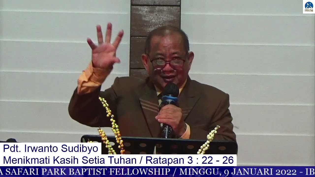 Menikmati Kasih Setia Tuhan - Ratapan 3: 22 - 26 / Pdt. Irwanto Sudibyo