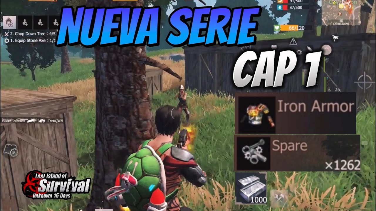 CAP 1 - EL MEJOR INICIO EN UN SERVIDOR / LAST ISLAND OF SURVIVAL