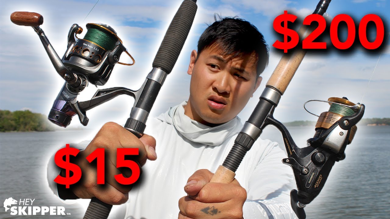 $15 Wish.com Fishing Reel vs $200 Shimano Fishing Reel