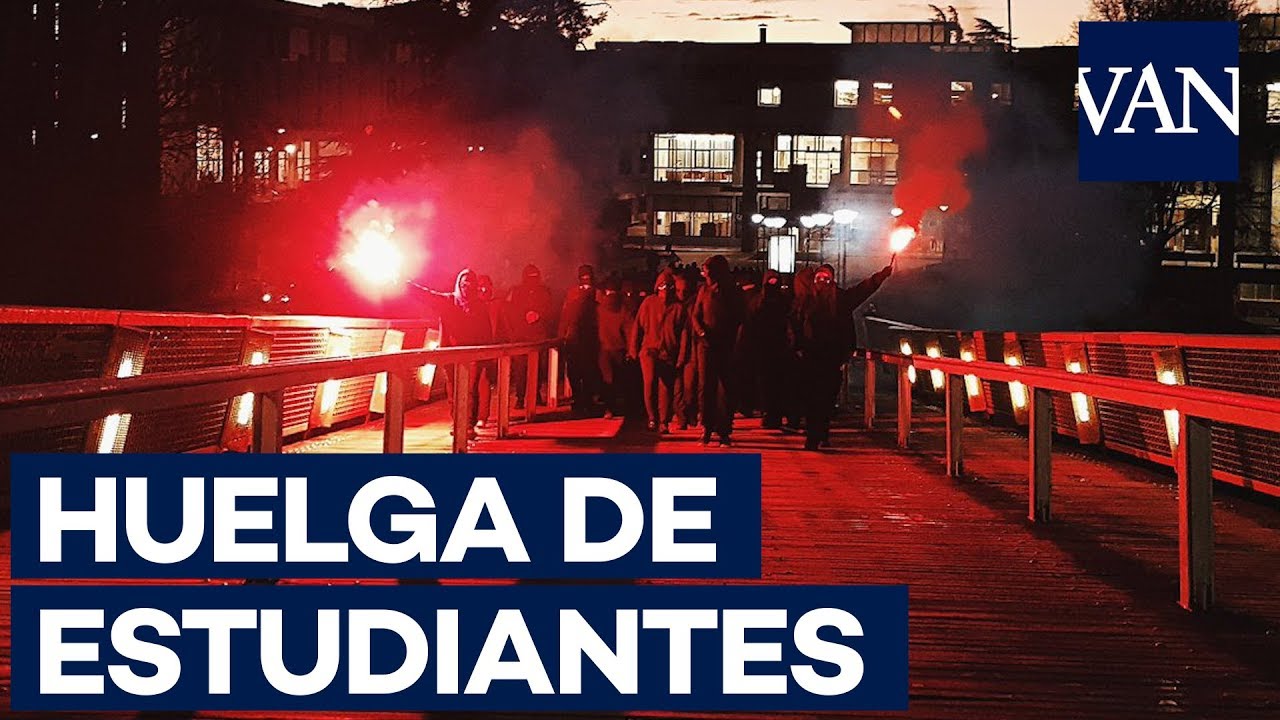 [HUELGA DE ESTUDIANTES] Bloqueados los accesos a universidades