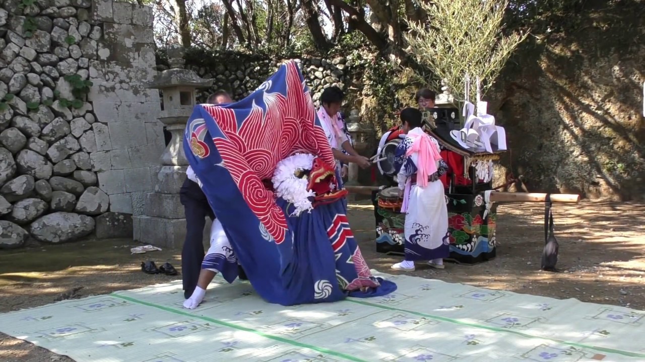 2018潮岬祭り　例大祭   花がかり