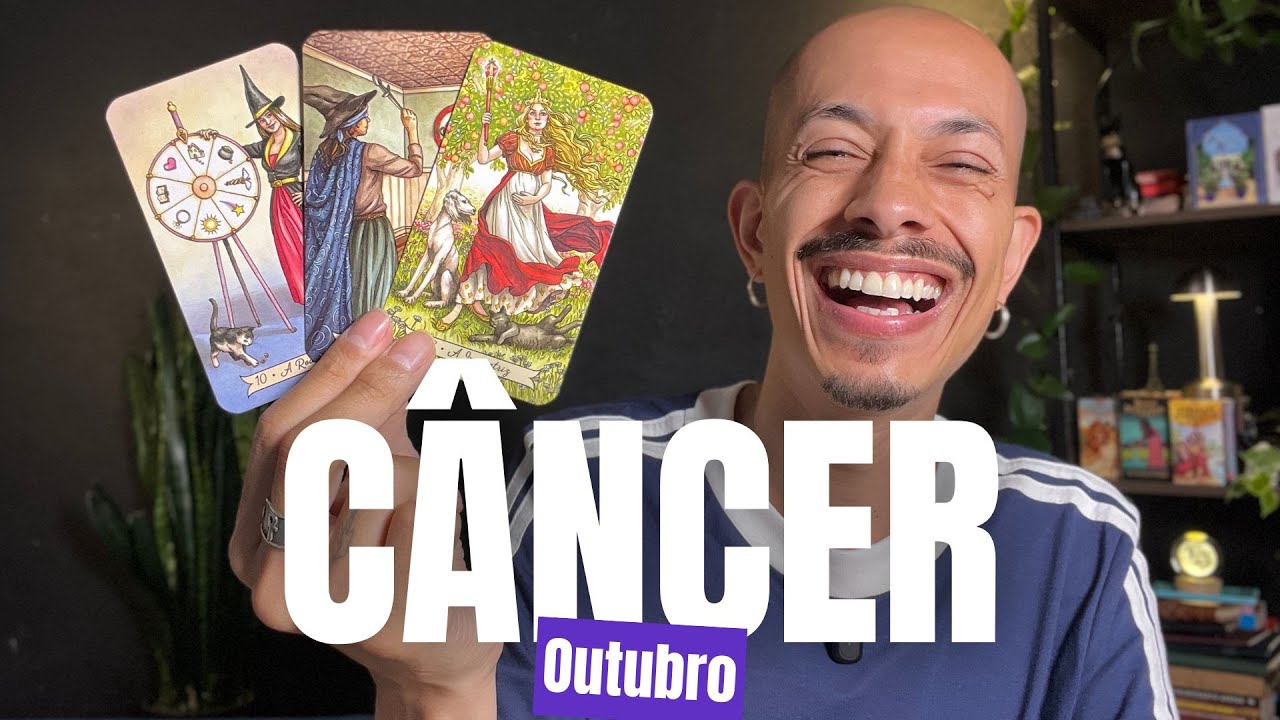 CÂNCER♋️✨OUTUBRO✨ Encontro de ALMAS do passado! FOCO profissional! REVELEÇÕES de destino!