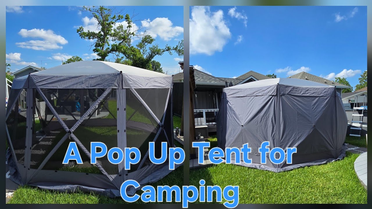 A PERFECT POP UP TENT FOR CAMPING with Cobizi