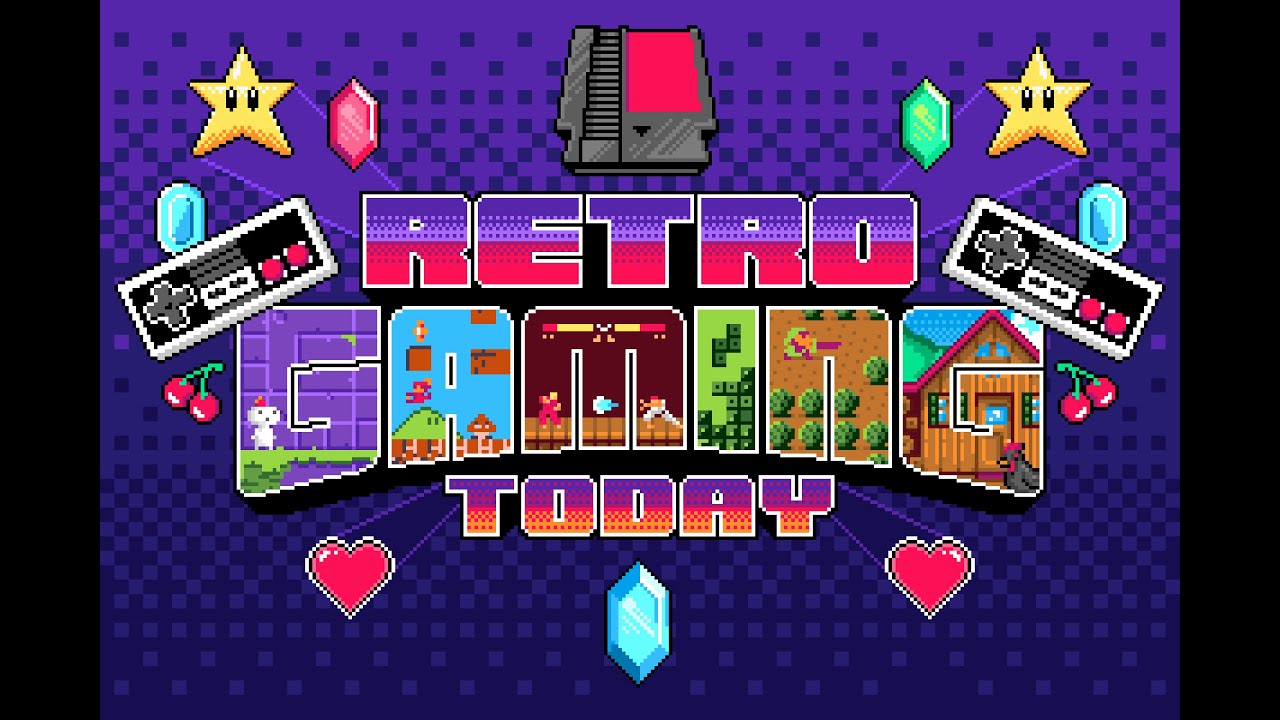 PLAYING OLD RETRO GAMES