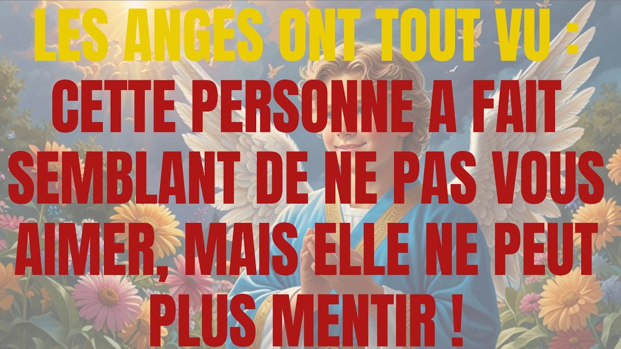 CETTE PERSONNE A FAIT SEMBLANT DE NE PAS VOUS AIMER, MAIS ELLE NE PEUT PLUS MENTIR !