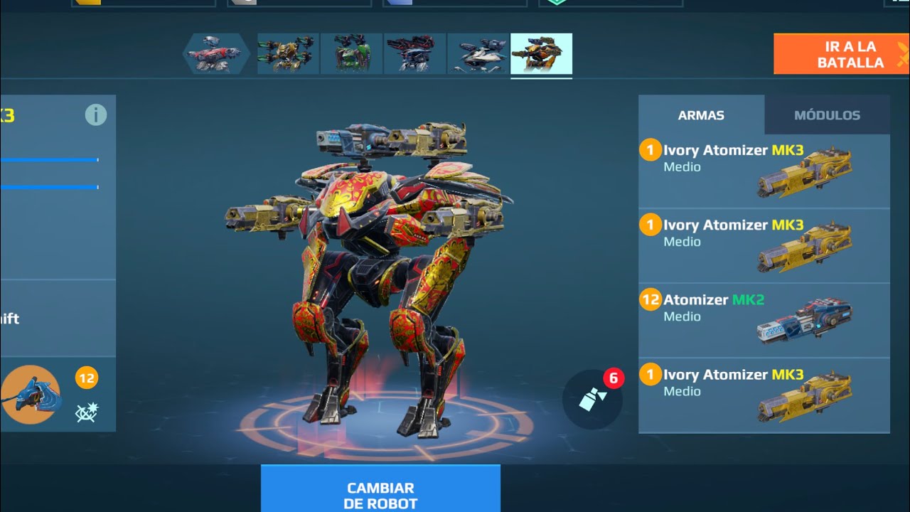 Fafnir Atomizer not a good option?War Robots Gameplay