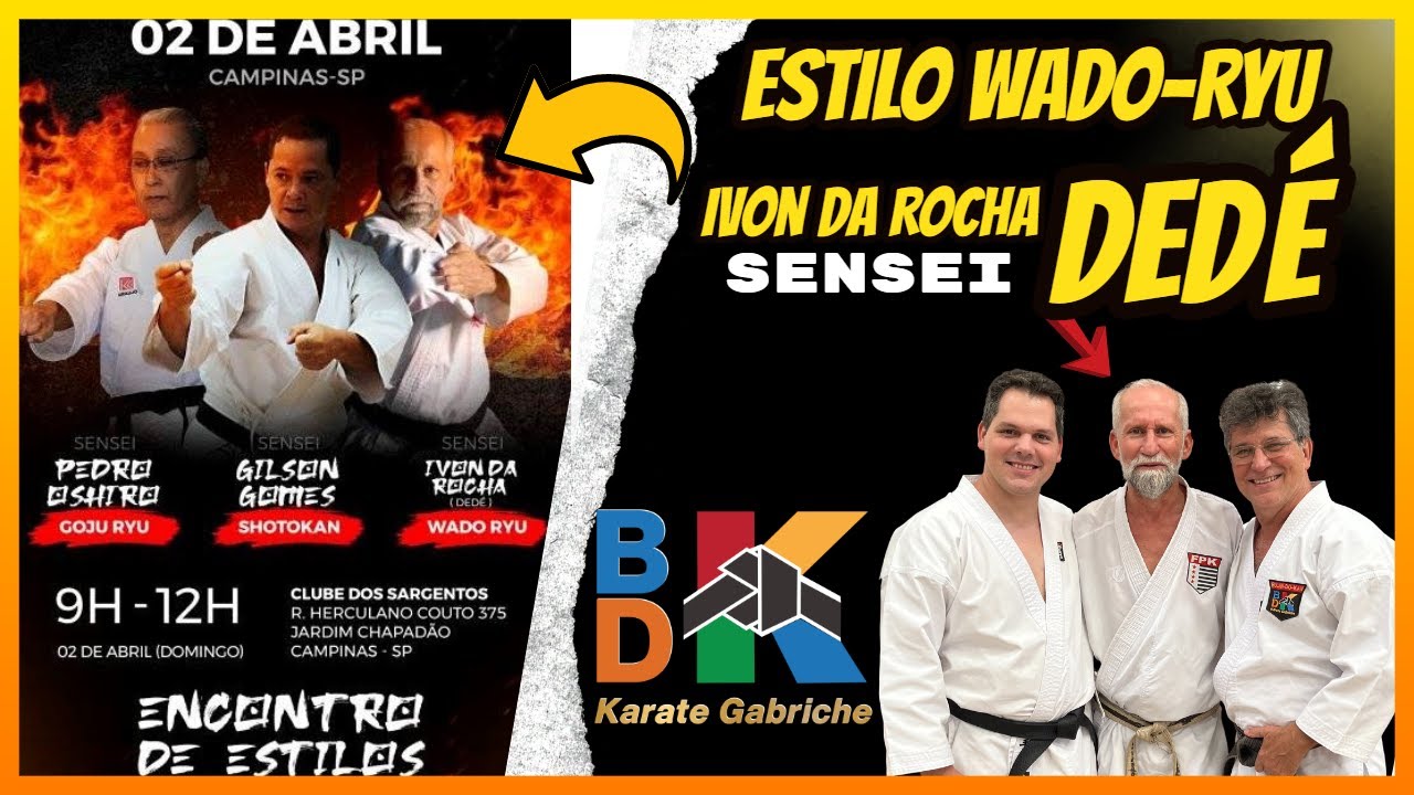 WADO-RYU - Encontro de estilos de Karate | BDK - Karate Gabriche