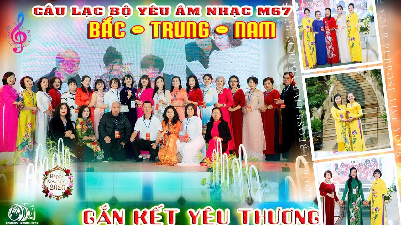 Cậu Lạc Bộ Yêu Âm Nhạc M67 - Bắc Trung Nam - Gắn Kết Yêu Thương FULL