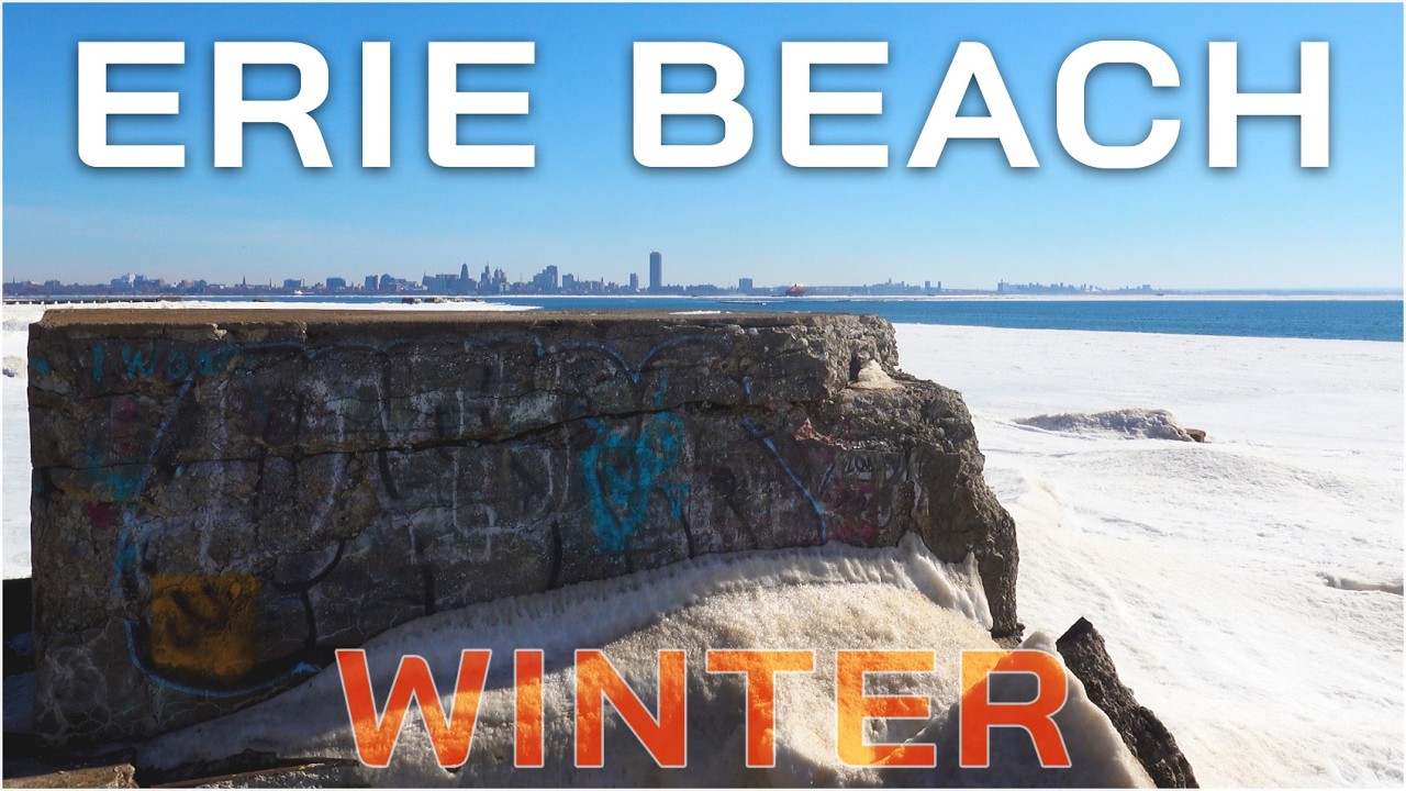Exploring The Ruins of Erie Beach II - Winter