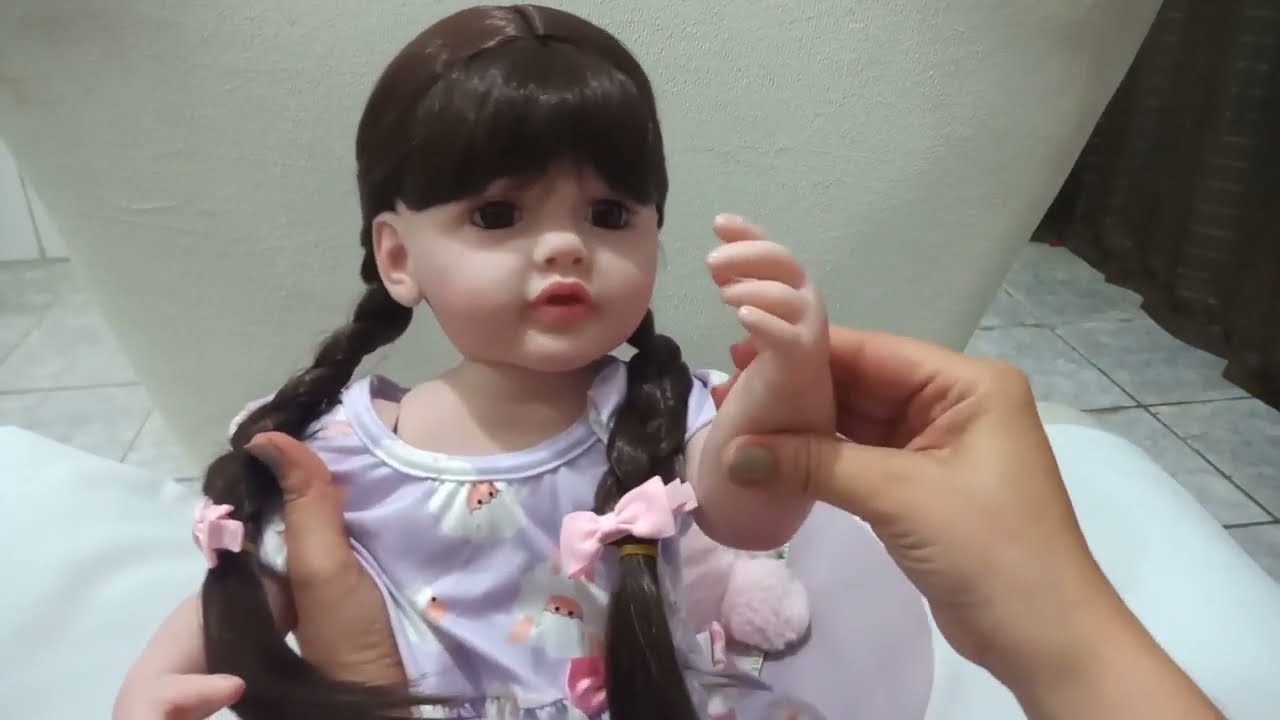 Bebê Reborn Princesa Boneca reborn vinil silicone a Madrigal