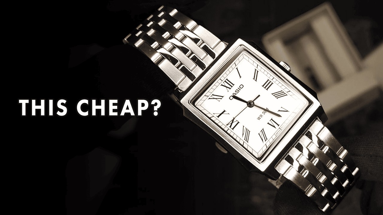 Эти часы Casio выглядят как Cartier&hellip; Серьезно.