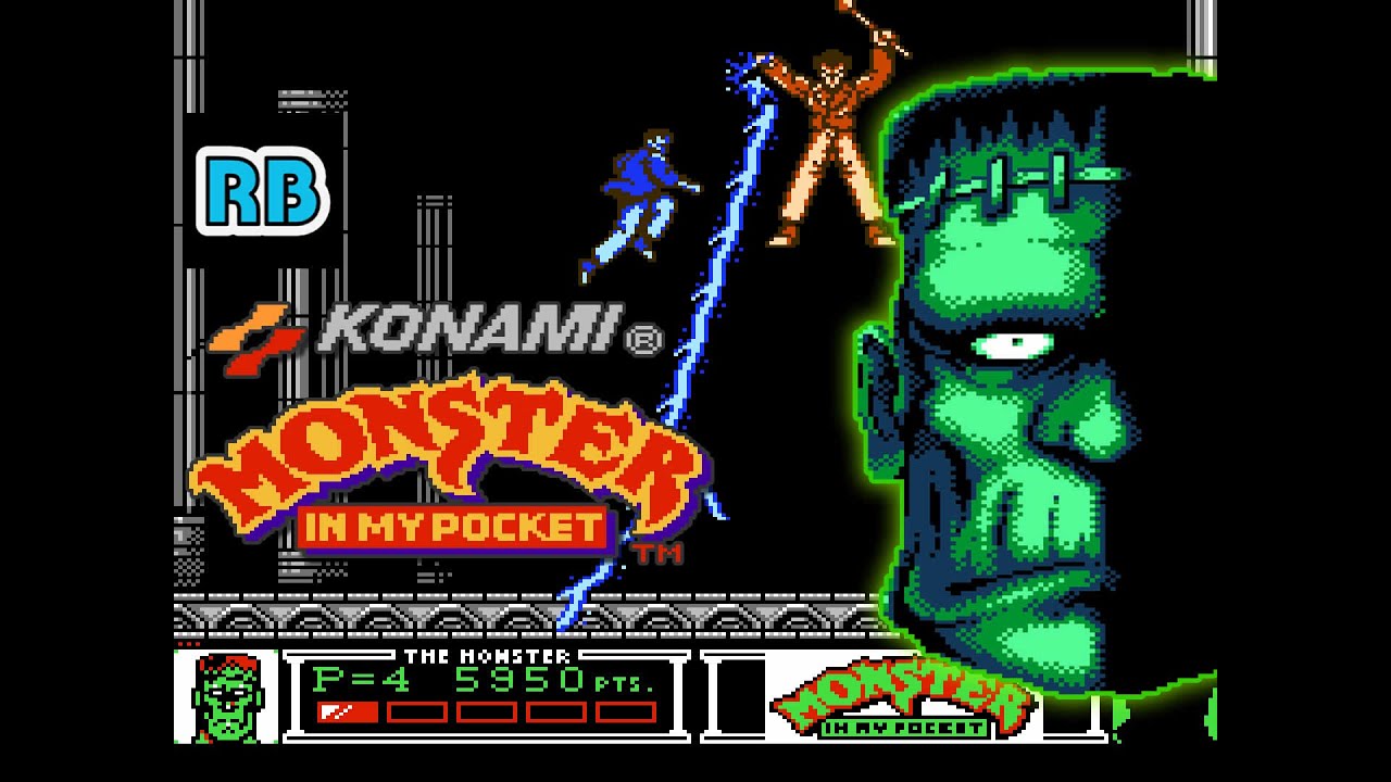 1992 [60fps] NES Monster in My Pocket The Monster ALL