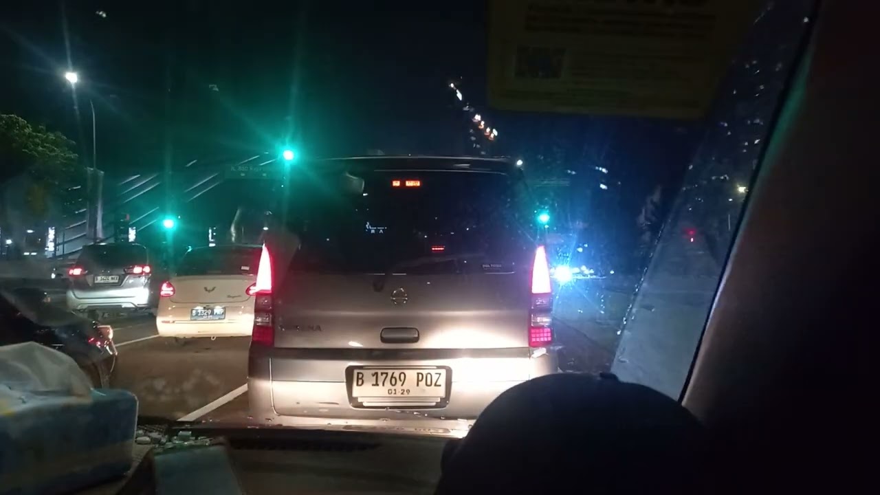 Dashcam waktunya pulang serpong-bekasi
