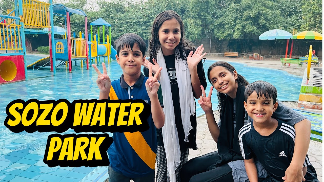Sozo Water Park 💦 | Dangerous Ride | Abdullah Doob Geya 😨| Amna Adrees #youtubevlog