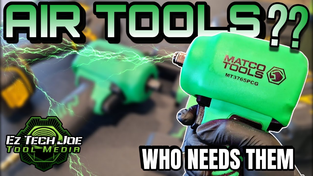 Who Still Uses Air Tools In 2024? | Air Tools vs Battery Powered Tools