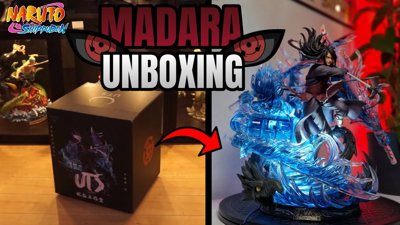 🔴 Limited 500€ Madara Resin Statue UNBOXING 🔥 | UTS Studio | 1/7 Scale