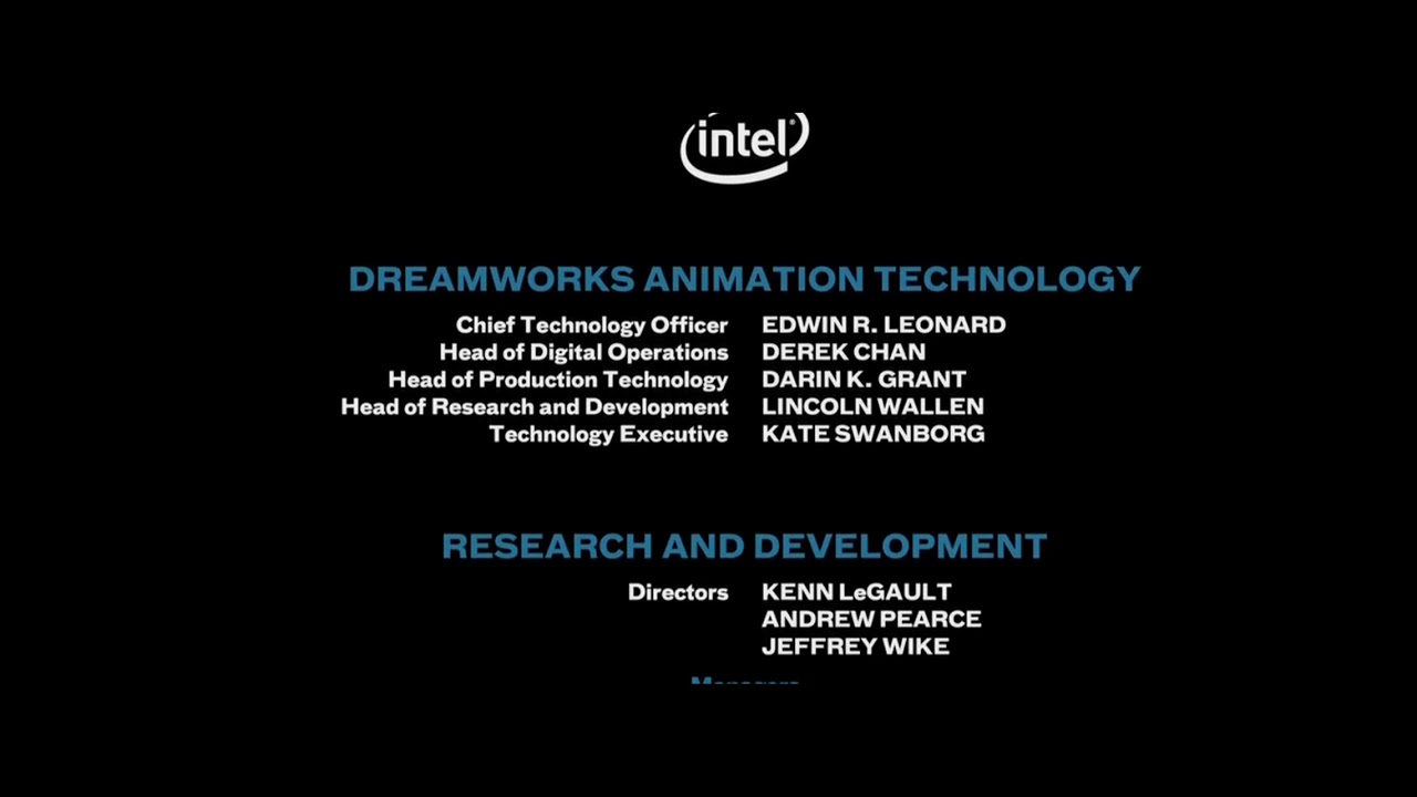 Monsters vs Aliens (2009) end credits.