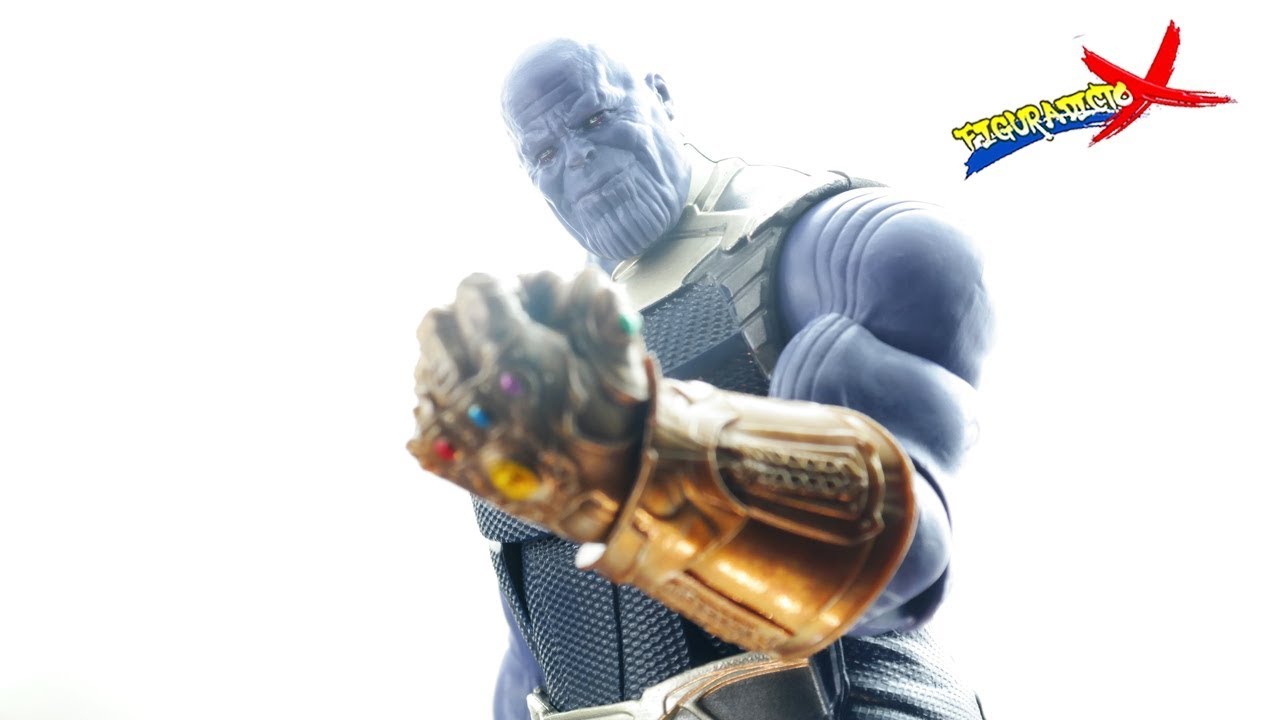 Review Thanos Build a Figure BAF Avengers Infinity War Marvel Legends Hasbro Revision Español